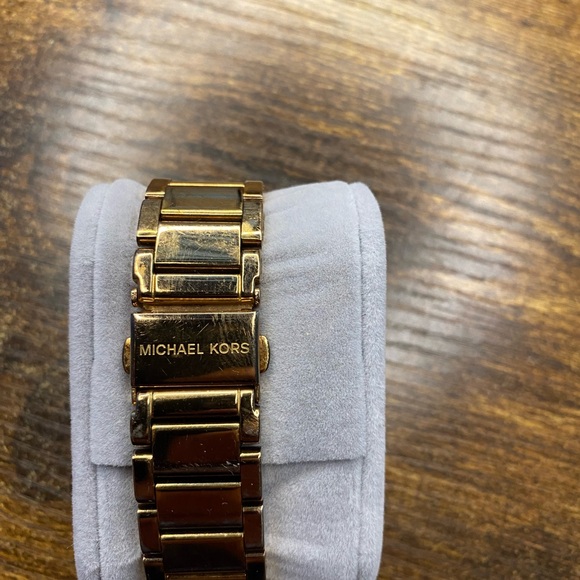 Women’s Michael Kors Rose Gold and Diamond Watch - Picture 2 of 2